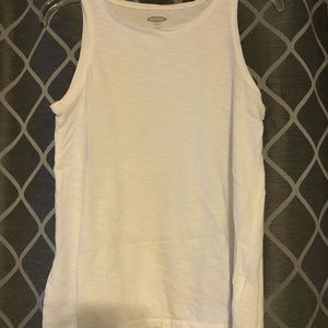 Sleeveless White Old Navy Light Tee